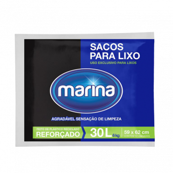16909-MOCKUP SACO PARA LIXO 30L ALMOFADA - PRETO